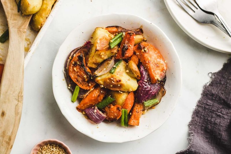 Roasted Seasonal Root Vegetables