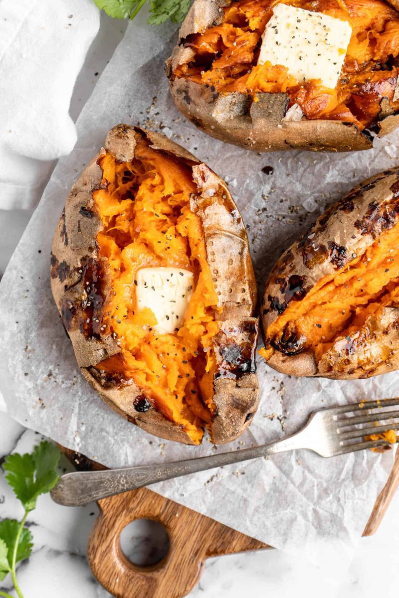 The Trick To Perfectly Crispy Sweet Potatoes In Half The Time