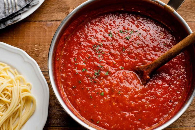 Transform Tinned Tomatoes Into Rich Pasta Sauce