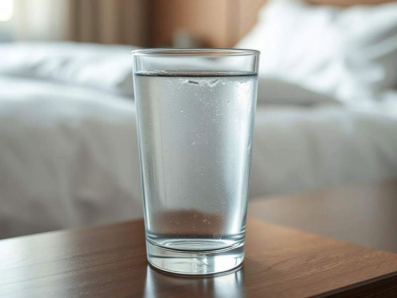 Starting With A Glass Of Water Or Hydrating Drink