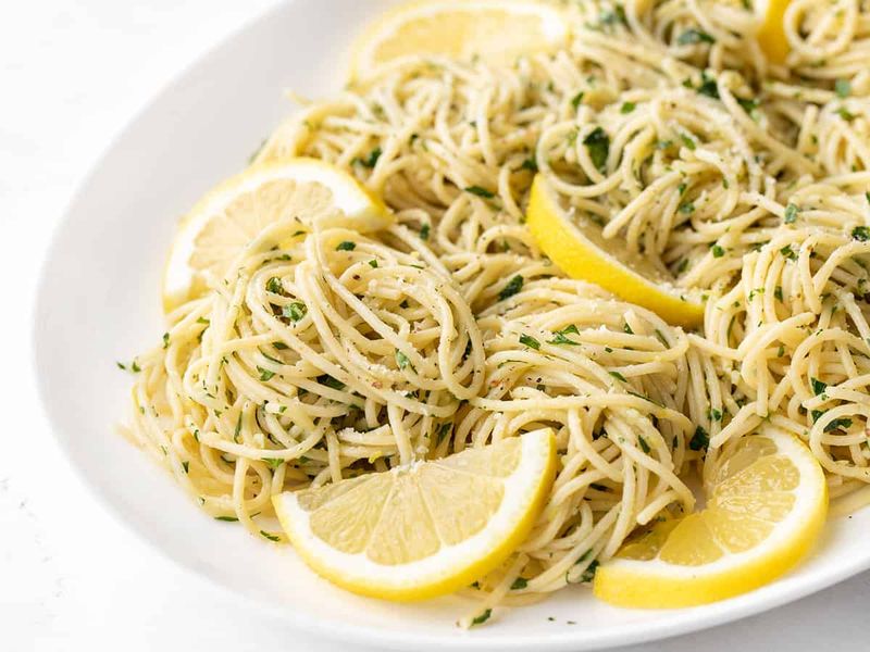 Zesty Lemon Garlic Pasta