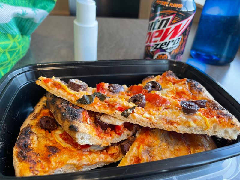 Cold Pizza For Breakfast