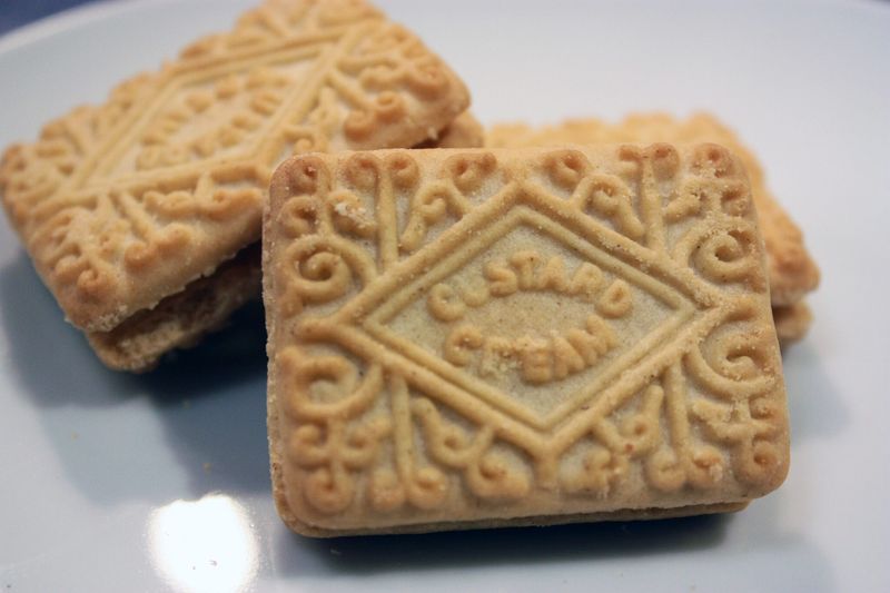 Custard Cream Biscuits