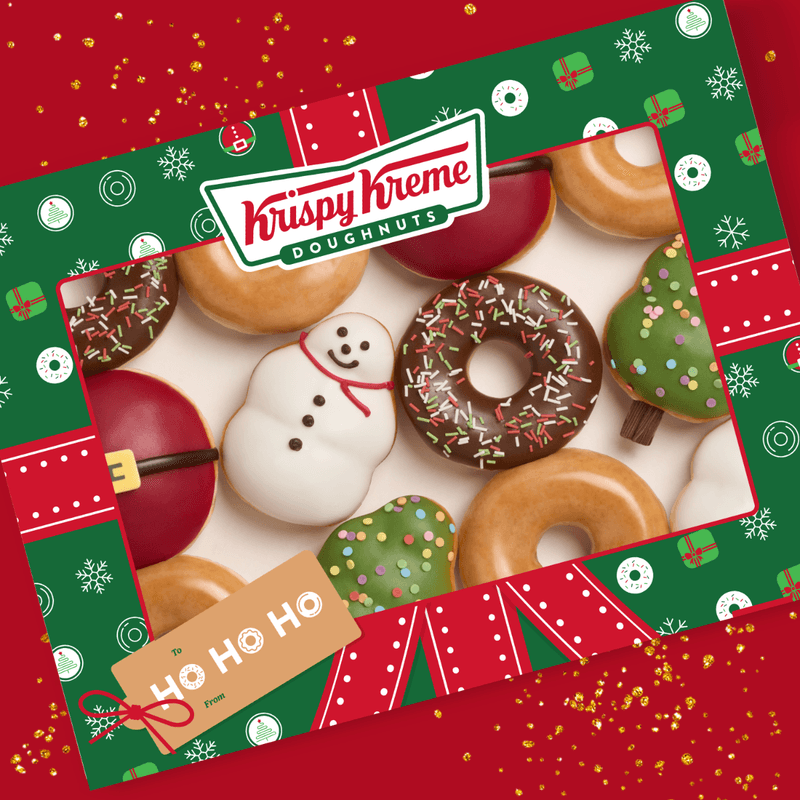 Krispy Kreme's Festive Click & Collect