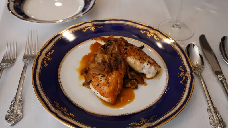 Chicken Lyonnaise