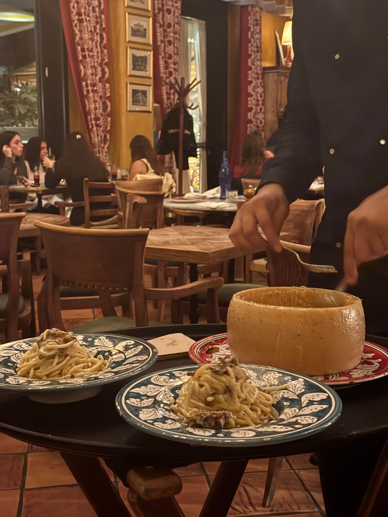 Giant Pasta Bowls And Showstopping Desserts