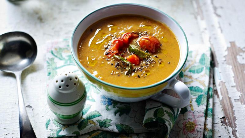 Leftover Roast Vegetable Soup