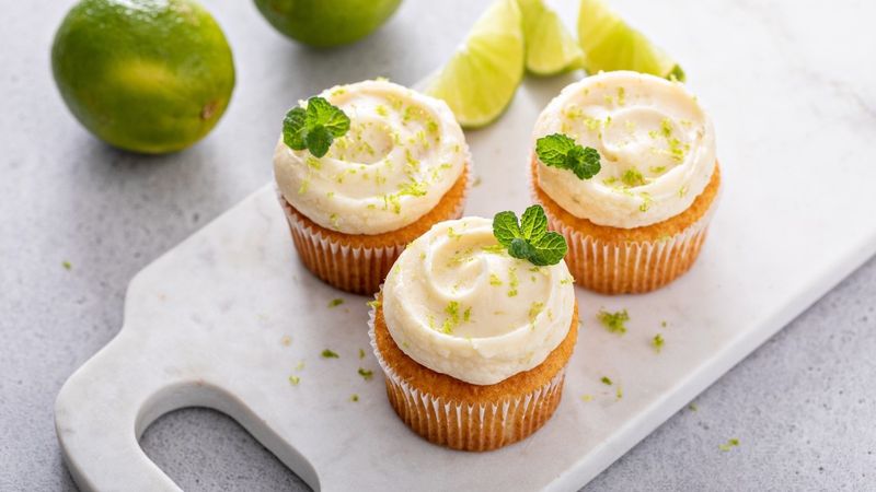 Coconut And Lime Cupcakes