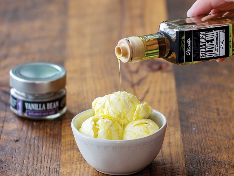 Olive Oil Ice Cream