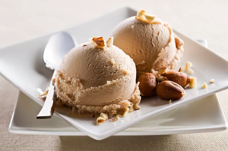 Almond Butter And Honey Ice Cream