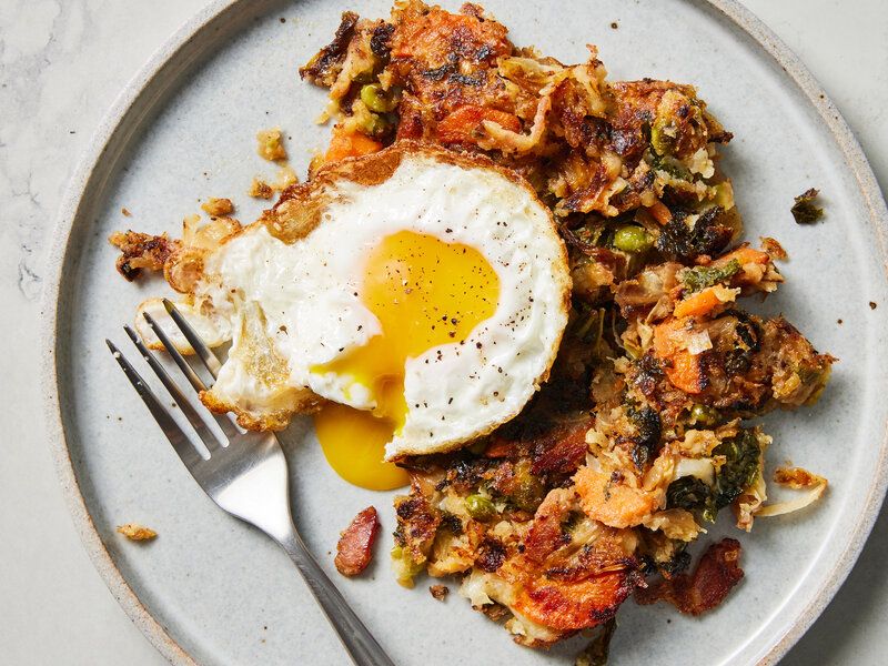 Turn Leftover Veggies Into A Bubble And Squeak