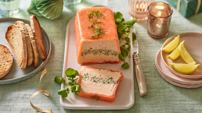 Chilled Smoked Salmon Terrine