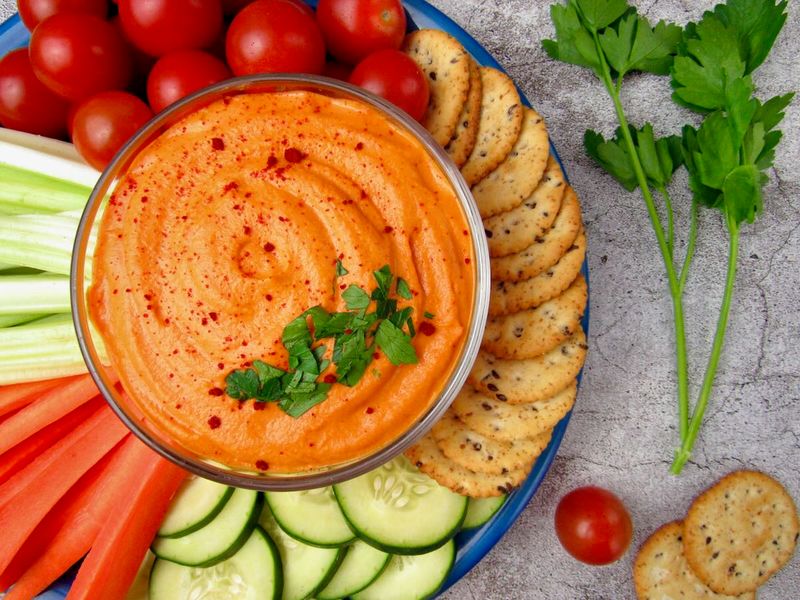 Blend Vegetables Into Your Favourite Dips