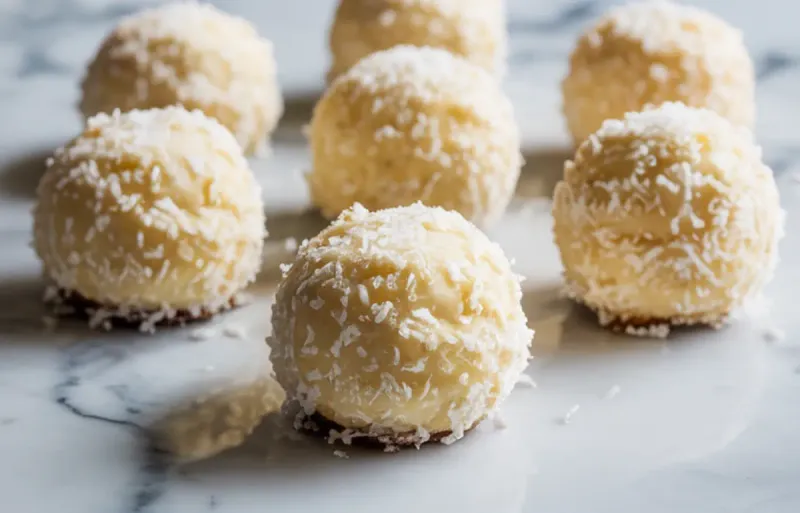 Coconut Snowball Bites