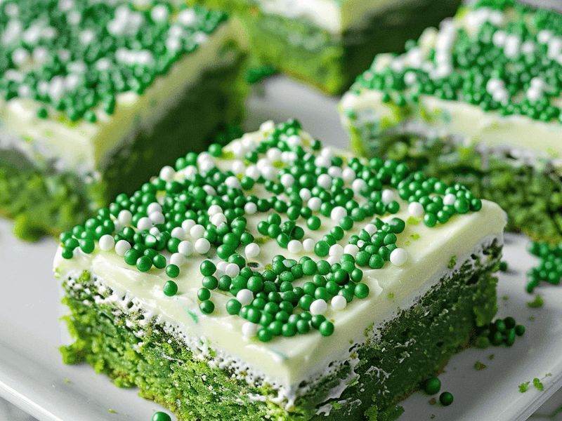 Green Velvet Brownies