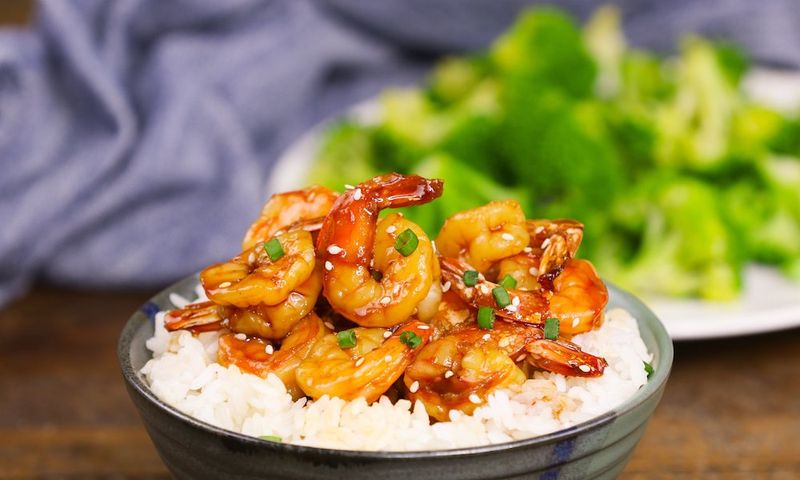 Garlic Butter Prawn Rice