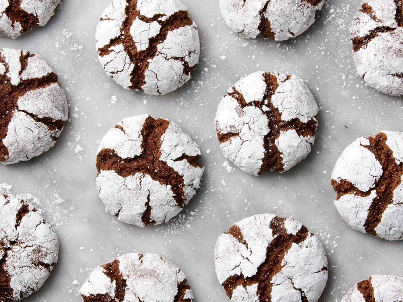 Chocolate Crinkle Cookies