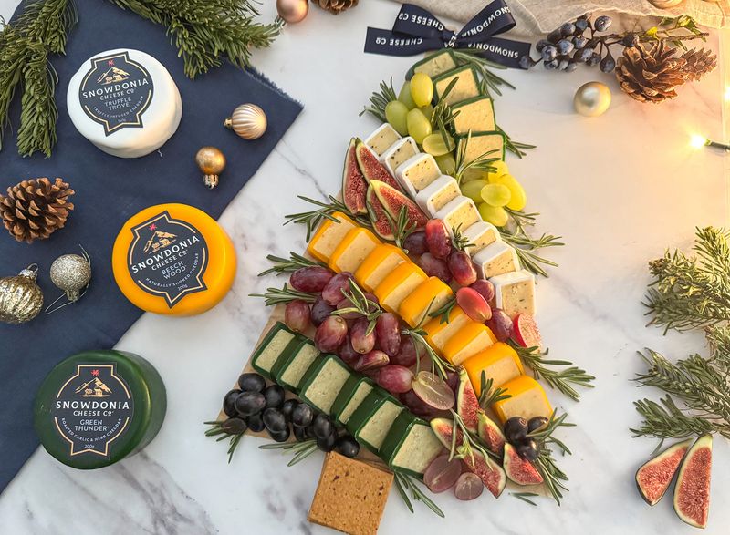 Christmas-Tree Charcuterie Boards