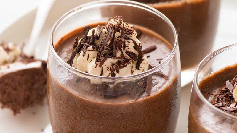 Mini Chocolate Mousse Pots