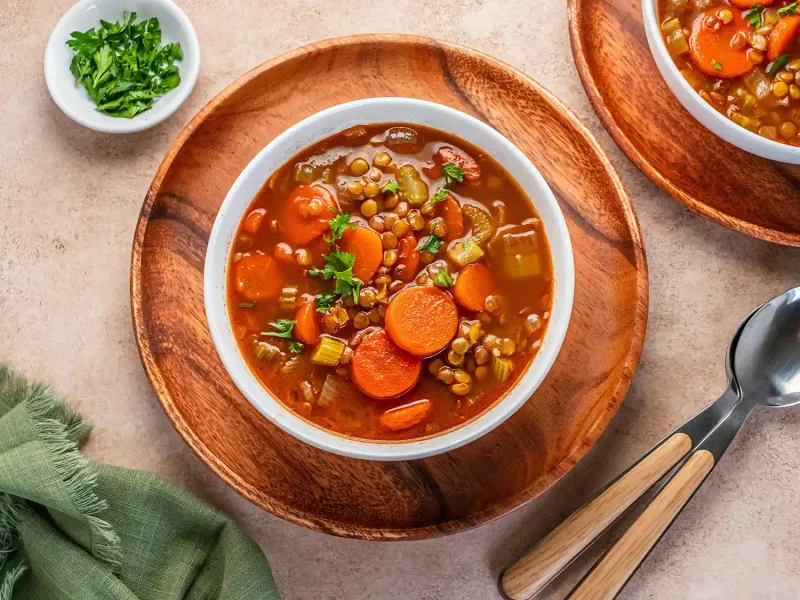 Lentil And Vegetable Soup