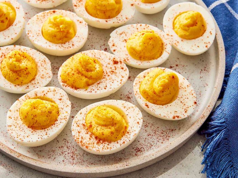 Devilled Eggs With Paprika