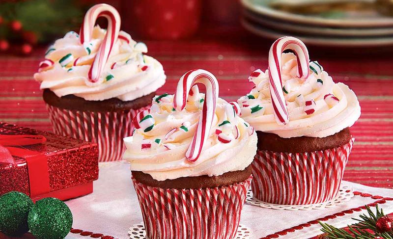 Candy Cane Crunch Toppers For Extra Sweetness
