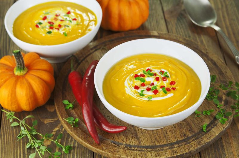 Coconut And Pumpkin Soup