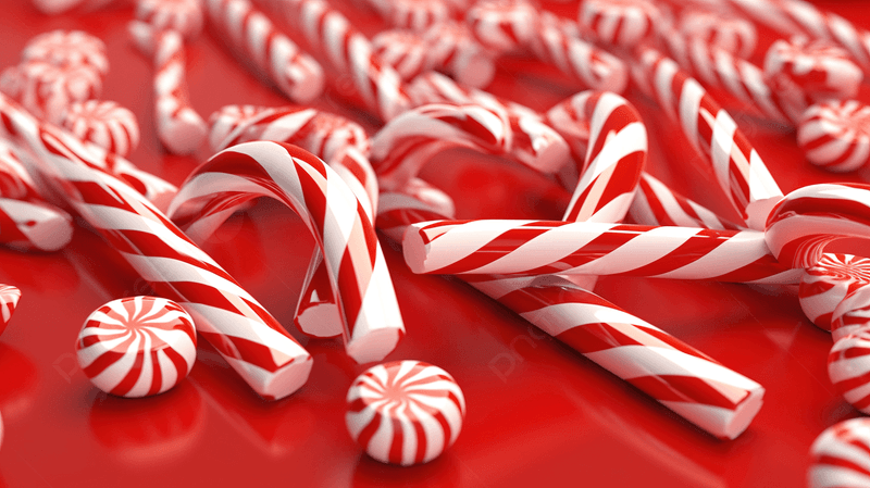 Why The Red-And-White Stripe Still Defines Christmas Sweets Today