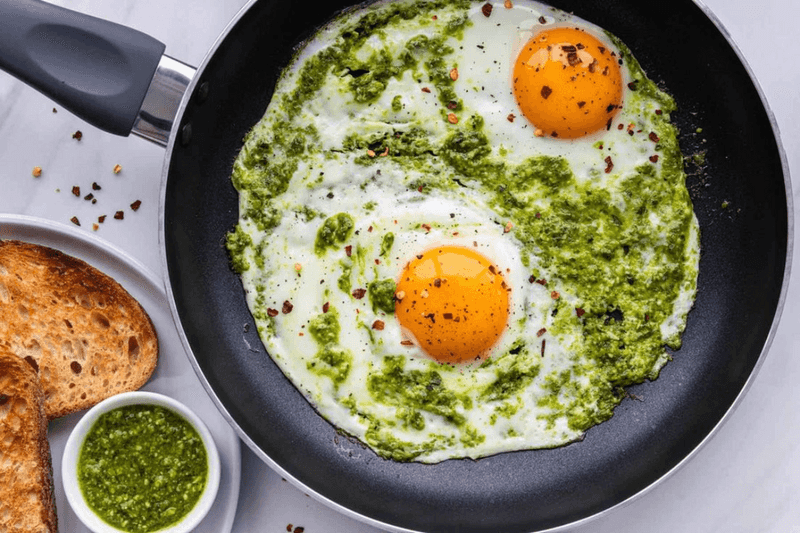 Pesto Eggs