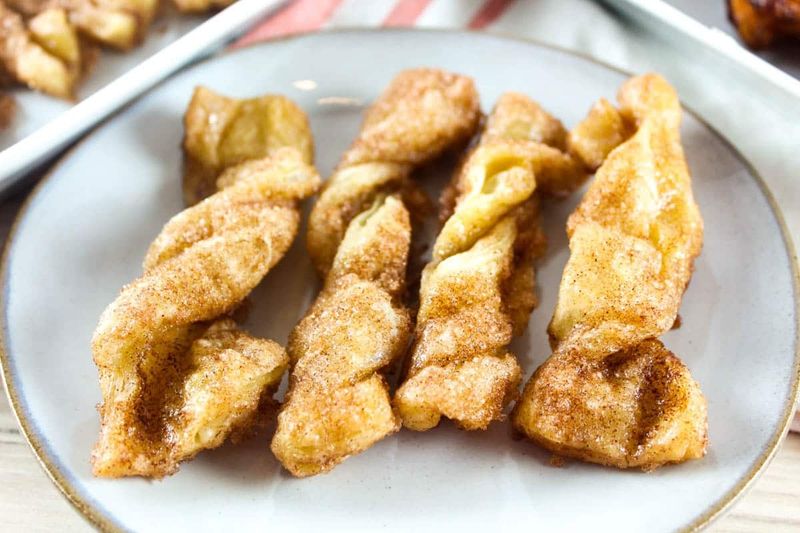 Cinnamon Sugar Puff Pastry Twists