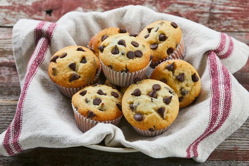 Chocolate Chip Christmas Muffins