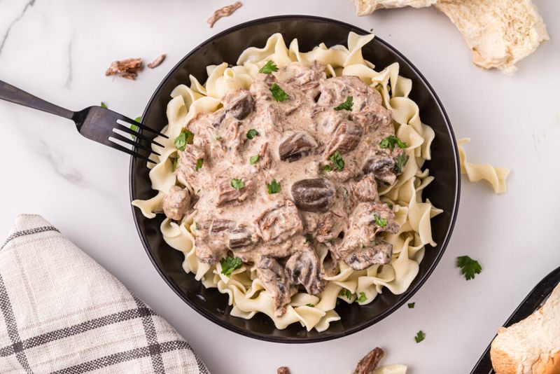 Beef Stroganoff