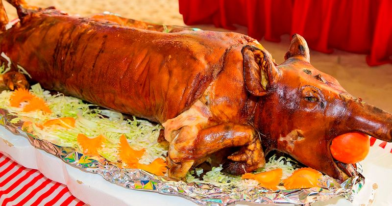 Lechón – Roast Pig (Philippines)