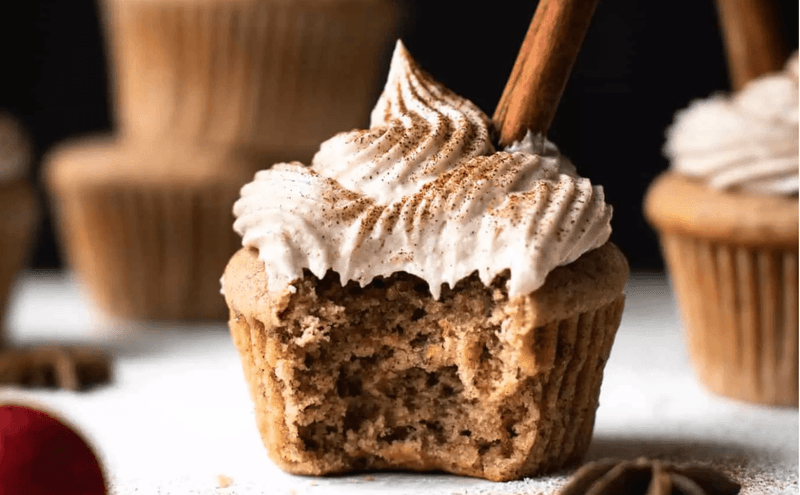 Vanilla Chai Spice Cupcakes