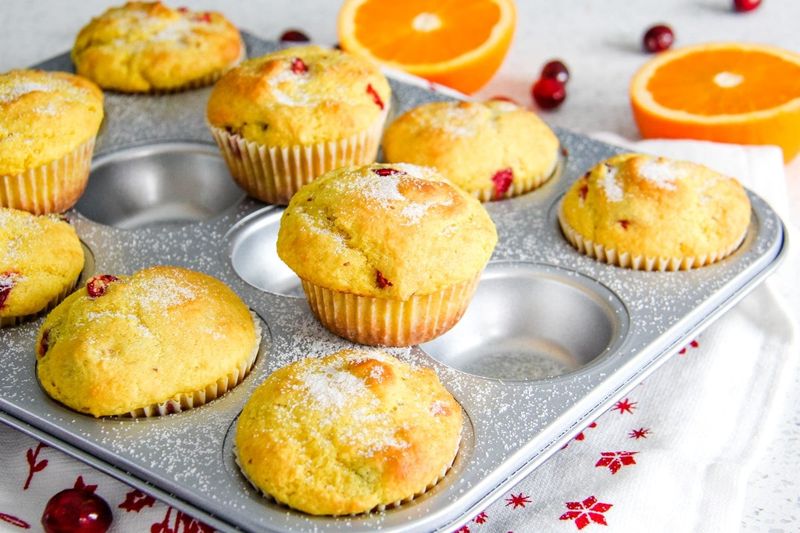 Cranberry Orange Muffins