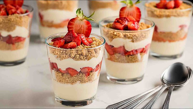No-Bake Cheesecake Cups