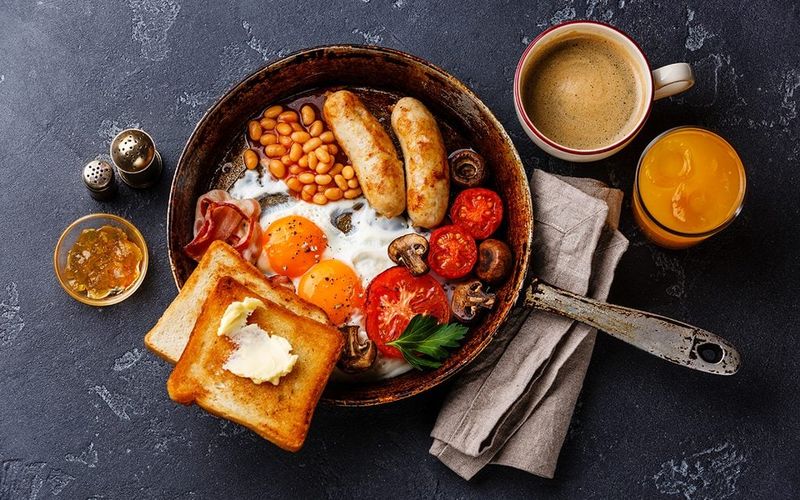 Full English Breakfast On Weekends