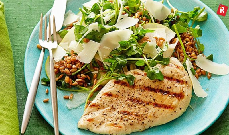 Lean Cooked Chicken Or Fish