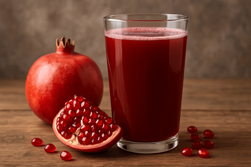 The Juice Gets Its Deep Red Colour From Natural Polyphenols