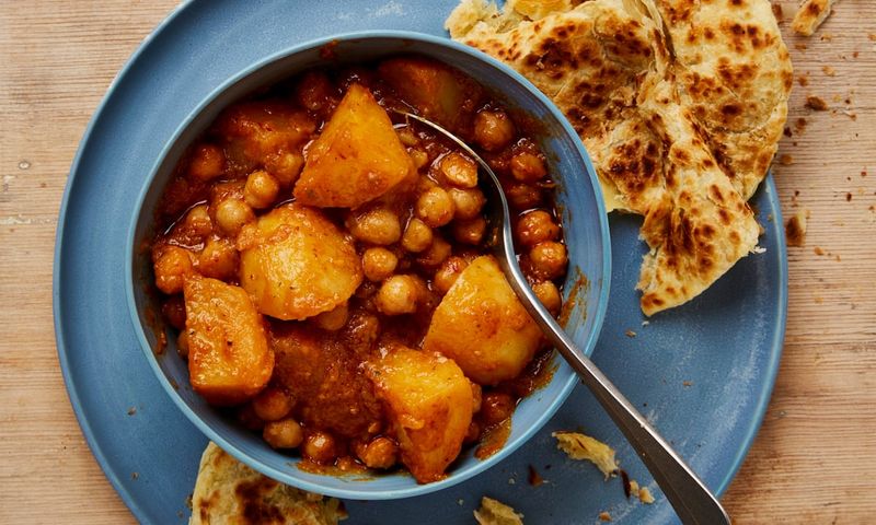 Potato And Chickpea Curry