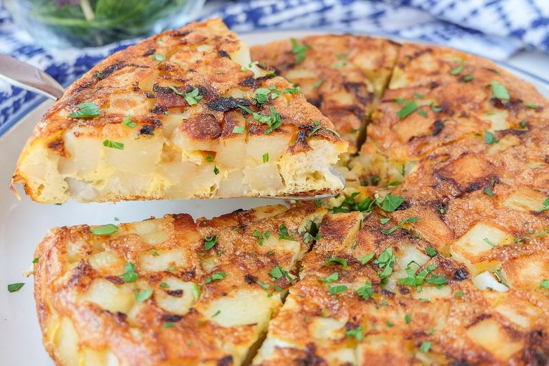 Spanish-Style Potato Omelette