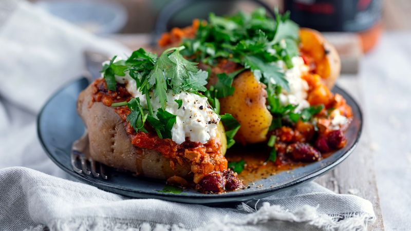Stuffed Jacket Potatoes