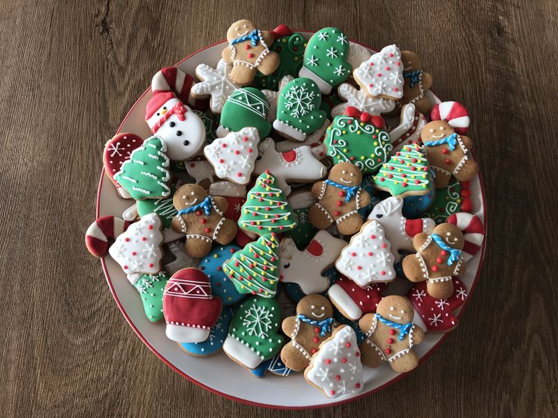 Mini Christmas Cookies