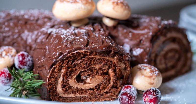 Chocolate Yule Log
