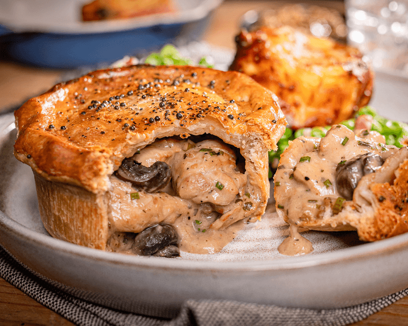 Chicken And Mushroom Pie