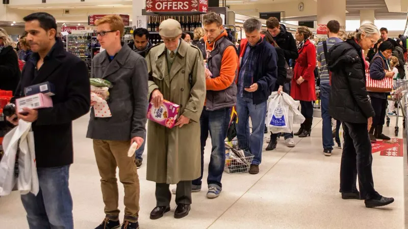 Queuing Etiquette