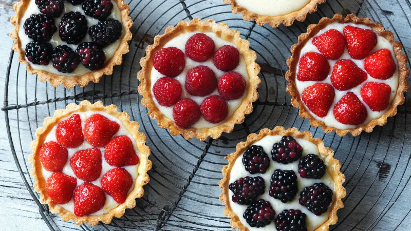 Fruit Tart With Pastry Cream