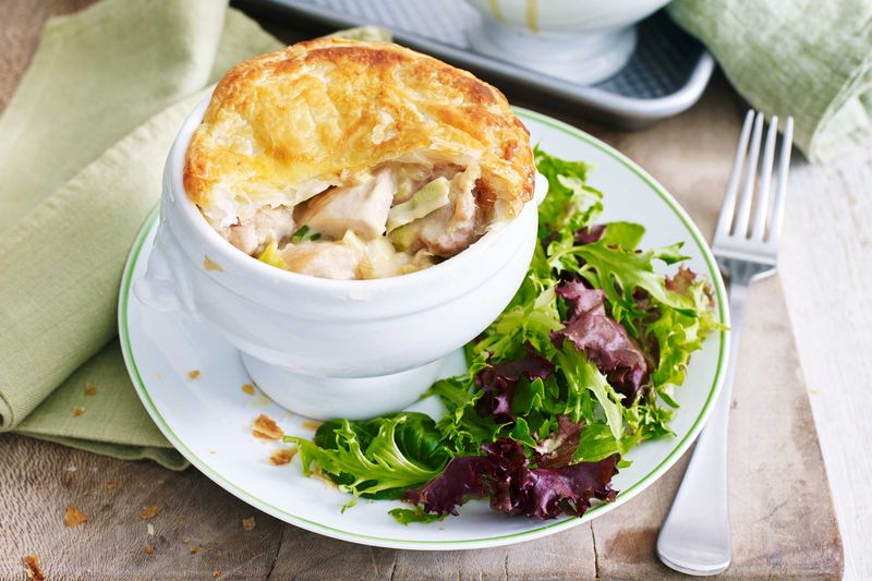 Chicken And Leek Pie