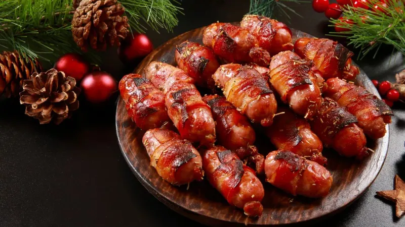 Pigs In Blankets Paired With Cold Or Room Temperature Sides
