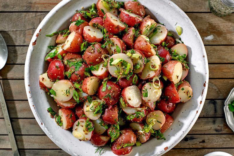Potato Salad With Mustard Vinaigrette